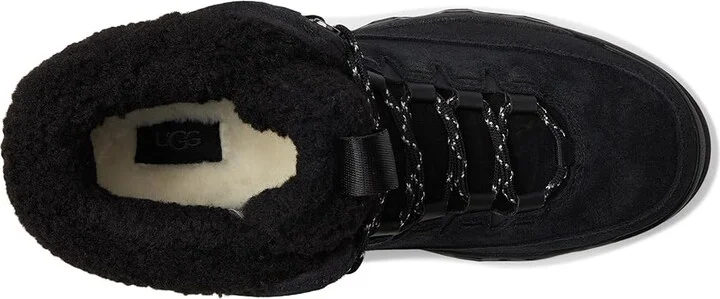 UGG Terretrail Cozy Lace Women's Boots Black : 8 B - Medium, Suede - Image 2