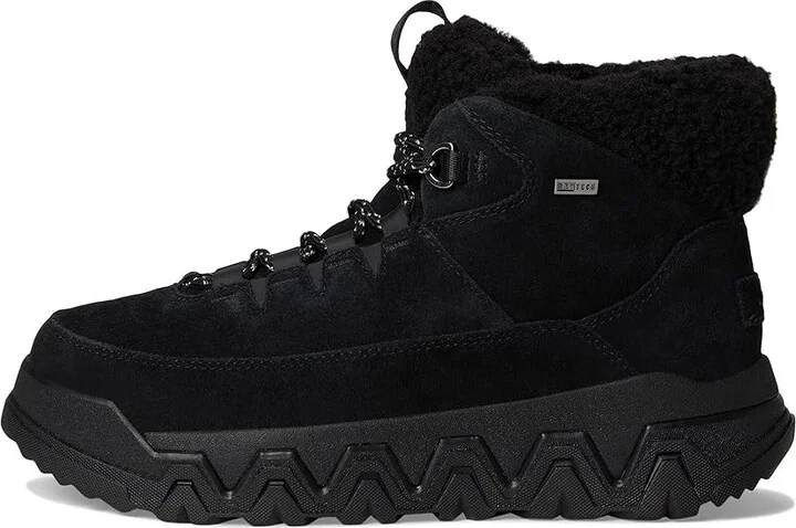 UGG Terretrail Cozy Lace Women's Boots Black : 8 B - Medium, Suede - Image 6