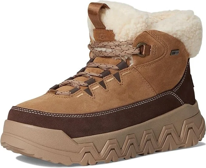 UGG Terretrail Cozy Lace Women's Boots Chestnut : 7.5 B - Medium, Suede - Image 5