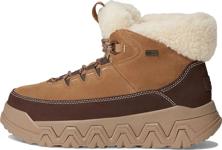 UGG Terretrail Cozy Lace Women's Boots Chestnut : 7.5 B - Medium, Suede - Image 6