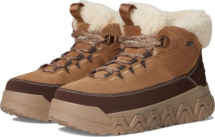 UGG Terretrail Cozy Lace Women's Boots Chestnut : 7.5 B - Medium, Suede