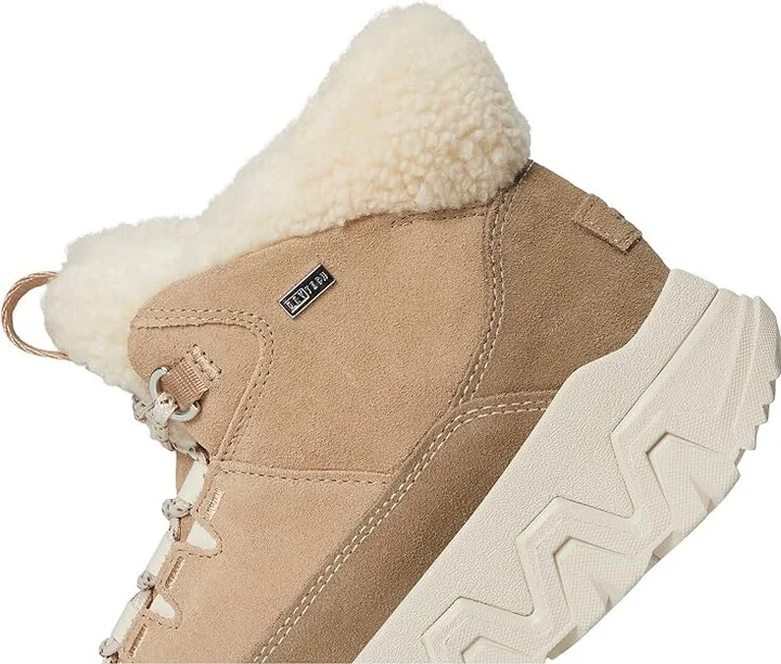 UGG Terretrail Cozy Lace Women's Boots Sand : 8 B - Medium, Suede - Image 7