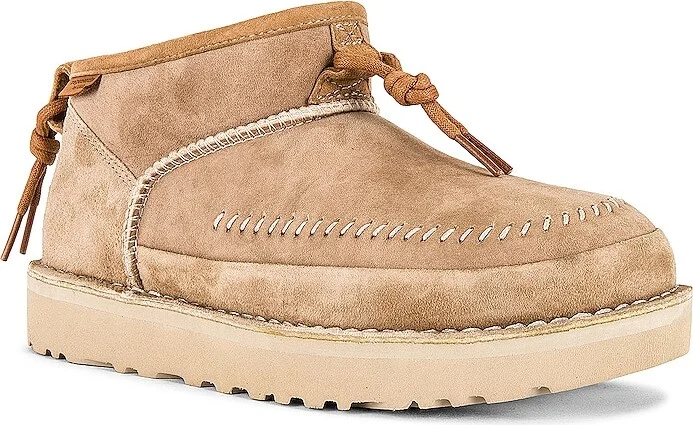 UGG Ultra Mini Crafted Regenerate Boot in Beige - Image 2
