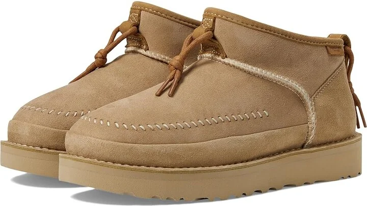UGG Ultra Mini Crafted Regenerate Boots Sand : Men's 11 - Women's 12 Medium