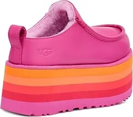 UGG URseen Platform Sandals Raspberry : Men's 9 - Women's 10 Medium, Leather - Image 4