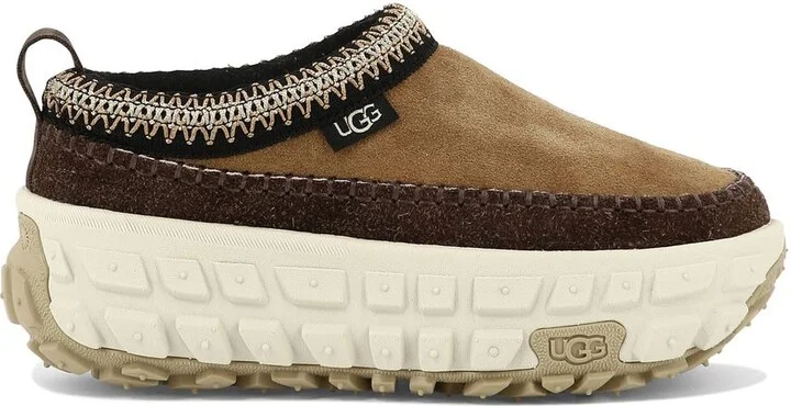 UGG 'Venture' Brown Suede Sneakers