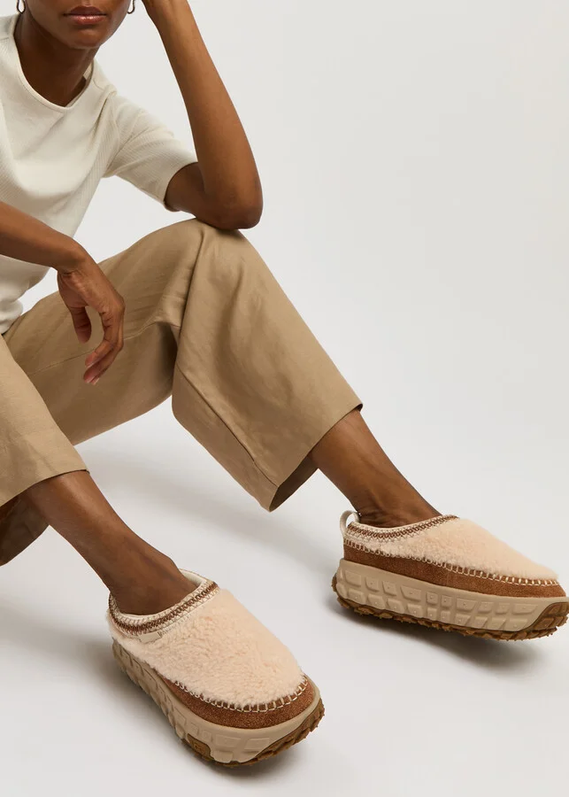 Ugg Venture Daze Cozy Shearling Flatform Shoes - Image 5