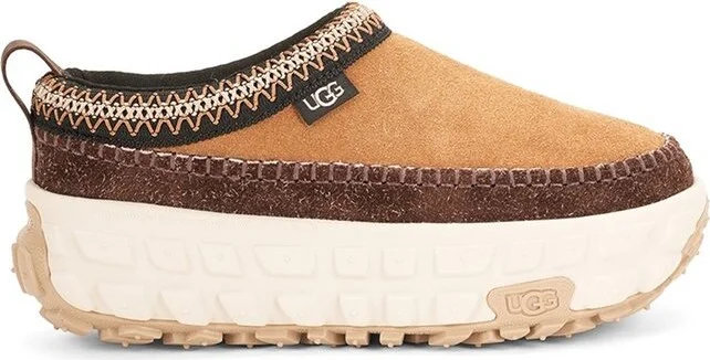 UGG Venture Daze Platform Contrast Stitched Slippers