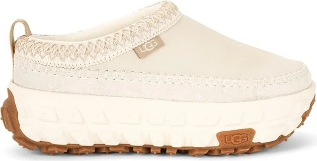 UGG Venture Daze Platform Contrast Stitched Slippers