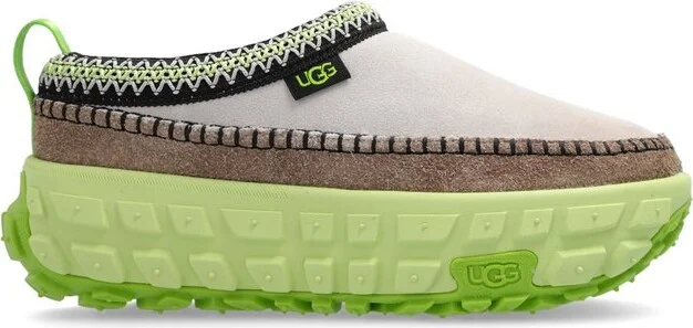 UGG Venture Daze Platform Contrast Stitched Slippers