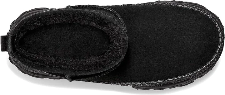 UGG Venture Daze Ultra Mini Boots Black/Black : Men's 7 - Women's 8 Medium, Suede - Image 2