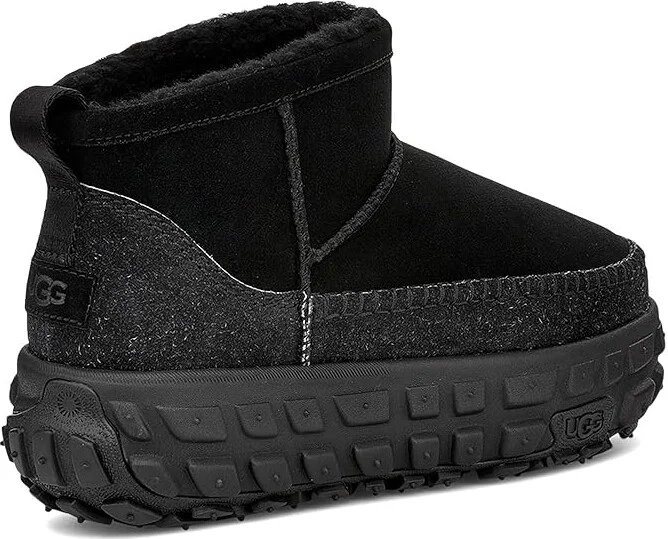 UGG Venture Daze Ultra Mini Boots Black/Black : Men's 7 - Women's 8 Medium, Suede - Image 4