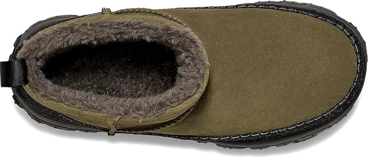 UGG Venture Daze Ultra Mini Boots Burnt Olive/Charcoal : Men's 3 - Women's 4 Medium, Suede - Image 2