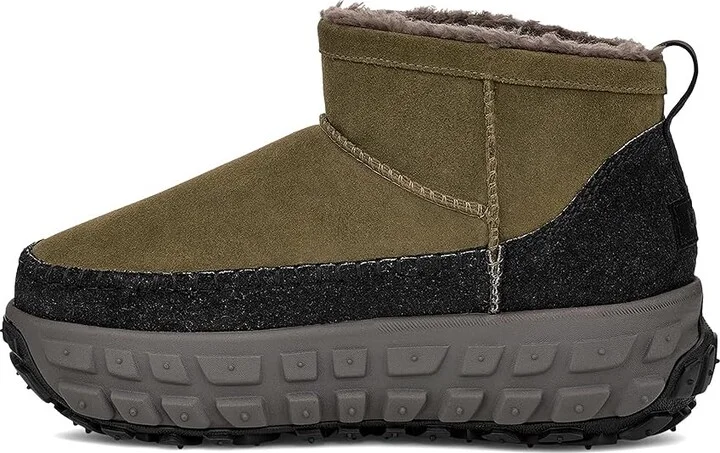 UGG Venture Daze Ultra Mini Boots Burnt Olive/Charcoal : Men's 3 - Women's 4 Medium, Suede - Image 5