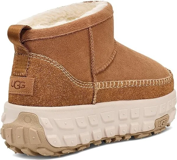 UGG Venture Daze Ultra Mini Boots Chestnut/Ceramic : Men's 3 - Women's 4 Medium, Suede - Image 4