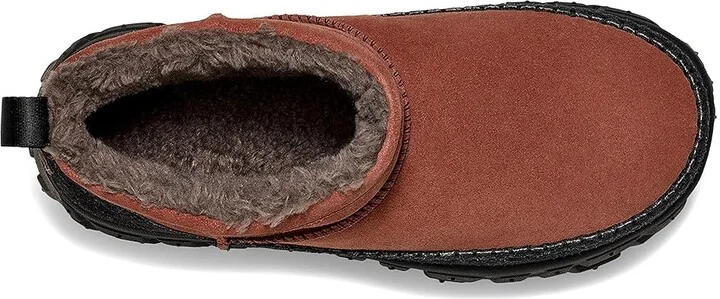 UGG Venture Daze Ultra Mini Boots Red Jasper/Black : Men's 3 - Women's 4 Medium, Suede - Image 2