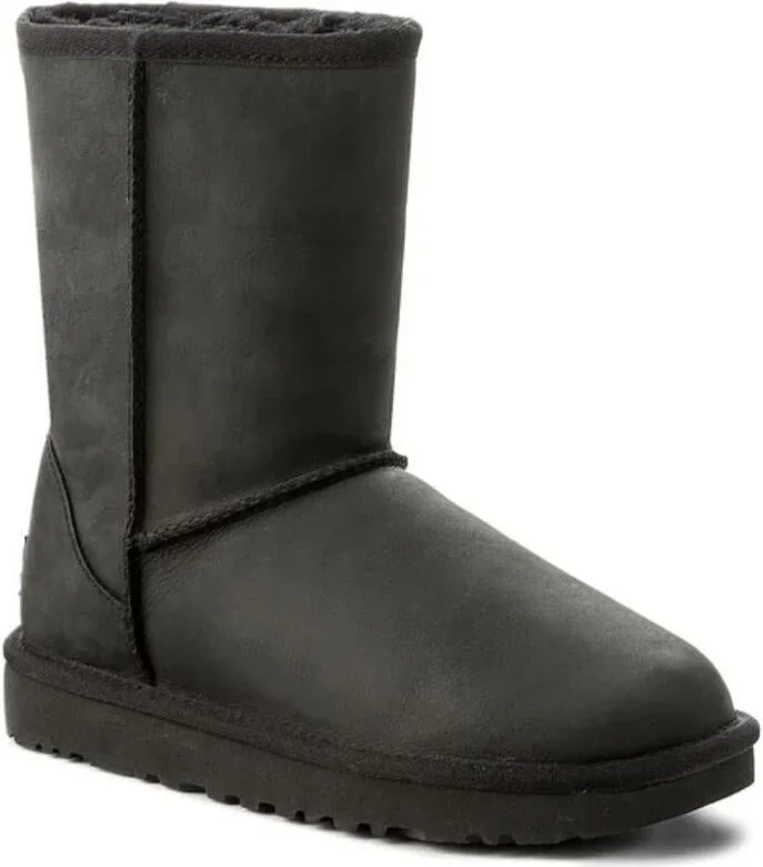 UGG W Classic Short Leather Shoes - Image 2