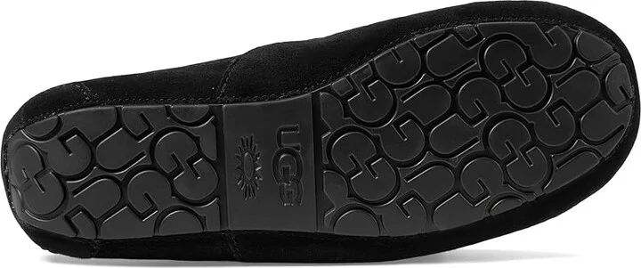 UGG Wide Ascot Men's Shoes Black : 9 3E, Suede - Image 3