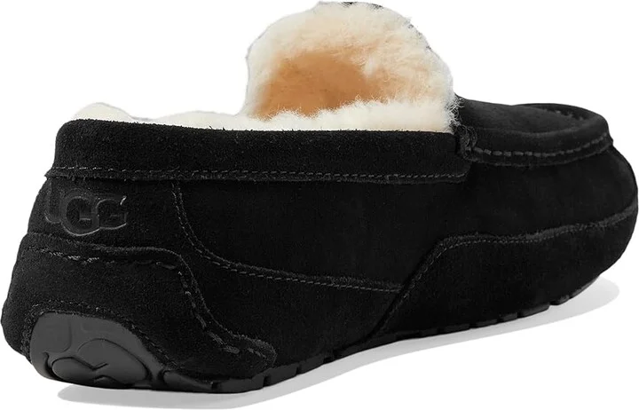 UGG Wide Ascot Men's Shoes Black : 9 3E, Suede - Image 4