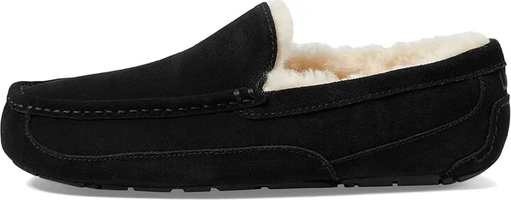 UGG Wide Ascot Men's Shoes Black : 9 3E, Suede - Image 6