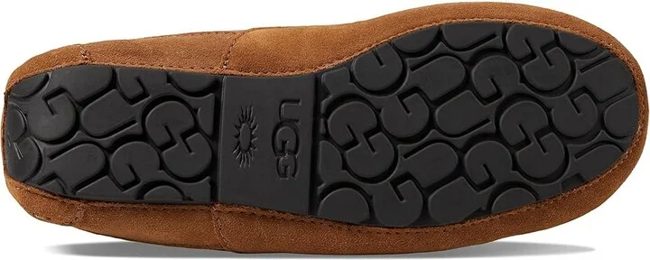 UGG Wide Ascot Men's Shoes Chestnut : 7 3E, Suede - Image 3