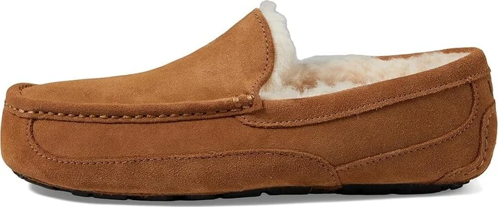 UGG Wide Ascot Men's Shoes Chestnut : 7 3E, Suede - Image 6
