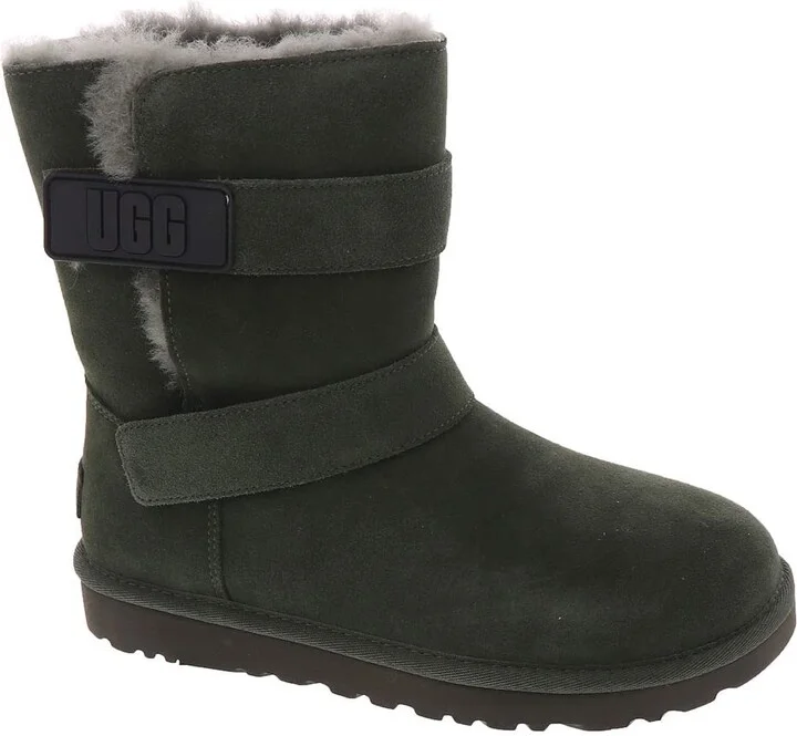 UGG Women's Bailey Graphic Logo Strap Boot