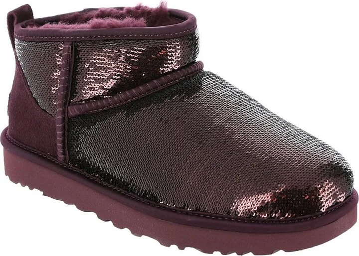 UGG Women's Classic Ultra Mini Mirror Ball Boot