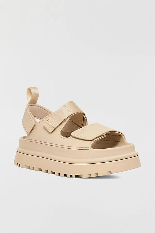 UGG Women's GoldenGlow Sandal in Sea Salt - Image 2