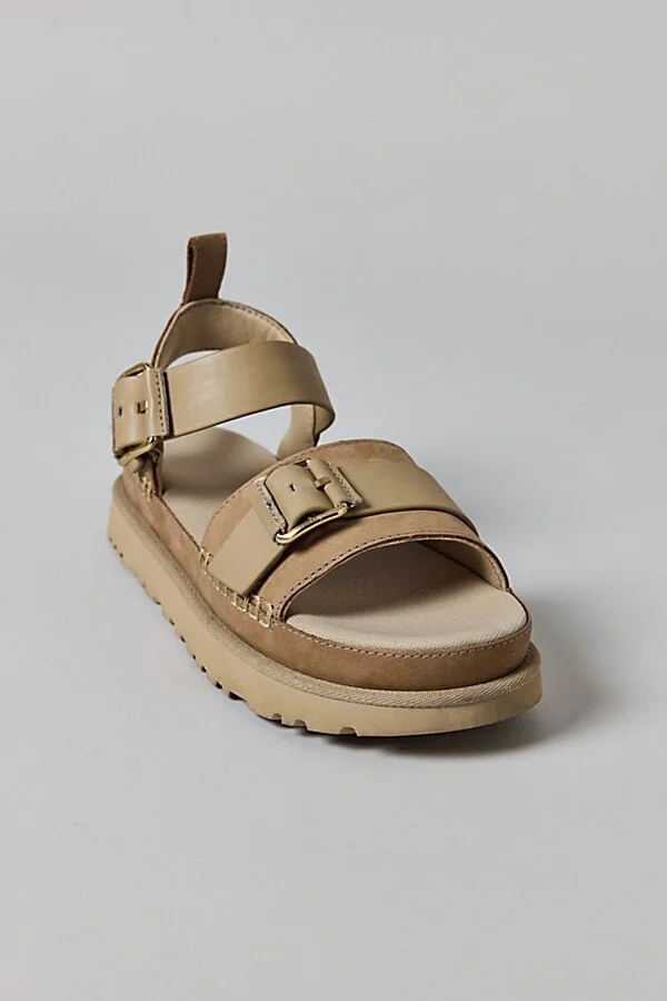 UGG Women's Goldenstar Villa Sandal in Mustard Seed - Image 3