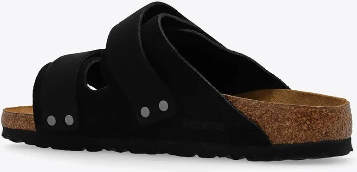 Uji Double-Strap Leather Slides - Image 2