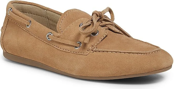 Uleena Leather Moccasin Loafers - Image 2