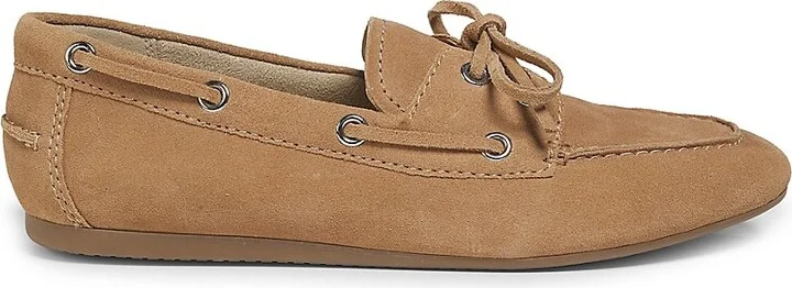 Uleena Leather Moccasin Loafers