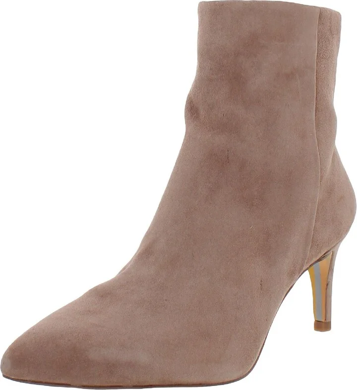 Ulissa Womens Zipper Heels Ankle Boots