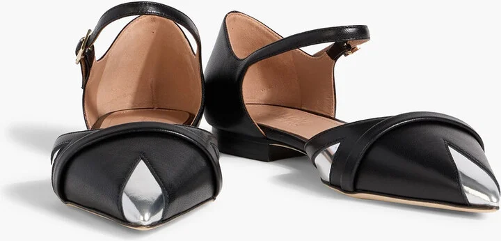 Ulla embellished point-toe flats - Image 2