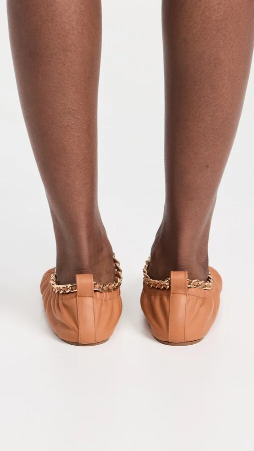 Ulla Johnson Ballet Flats with Chain - Image 4