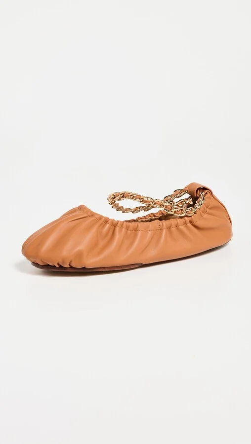 Ulla Johnson Ballet Flats with Chain - Image 5