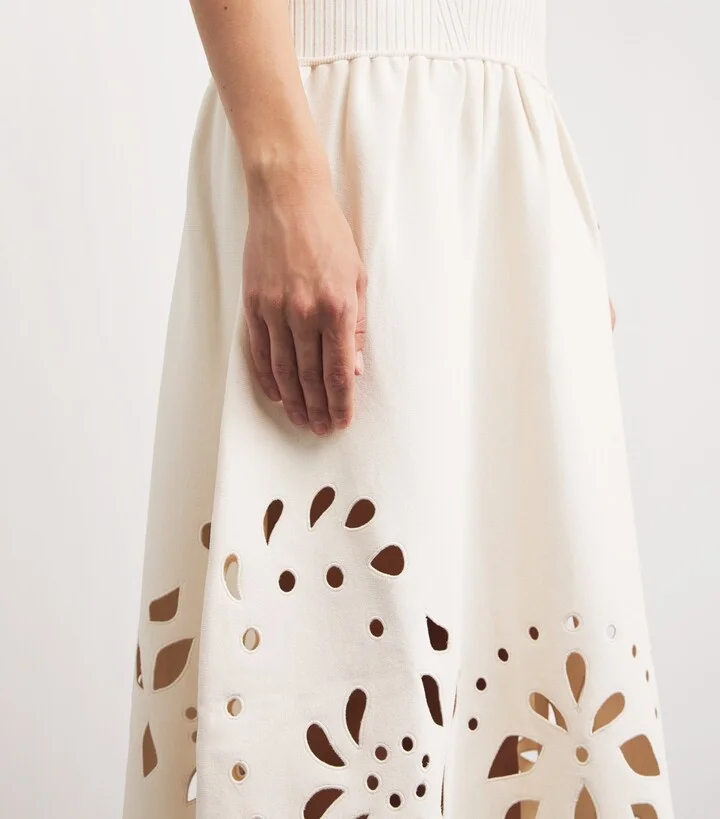 Ulla Johnson Cut-Out Rosaline Midi Dress - Image 6