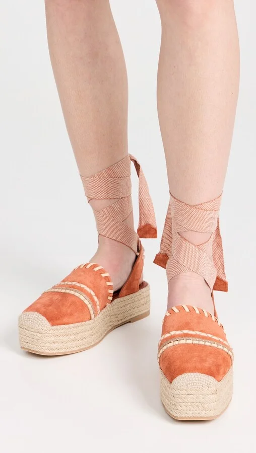 Ulla Johnson Stitch Detail Espadrilles - Image 2