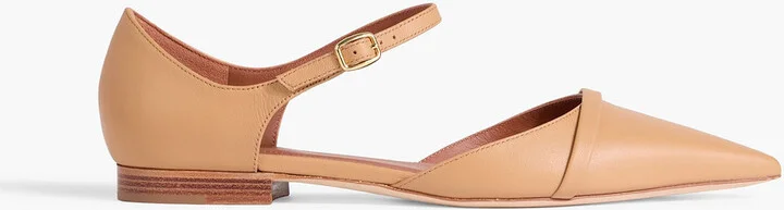 Ulla leather point-toe flats