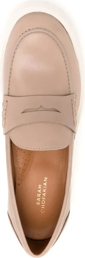 Ully leather loafers - Image 4