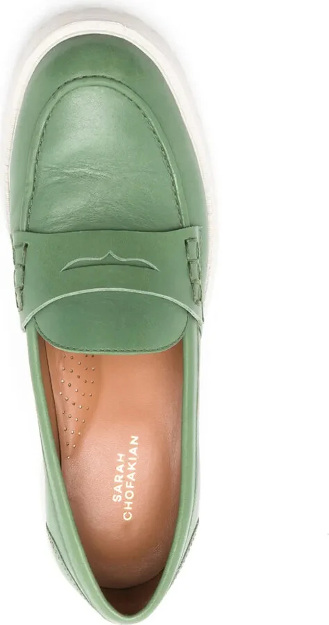 Ully leather loafers - Image 4