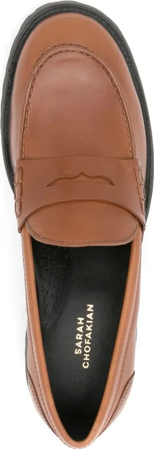 Ully leather penny loafers - Image 4