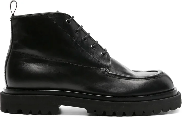 Ultimate 009 leather lace-up boots