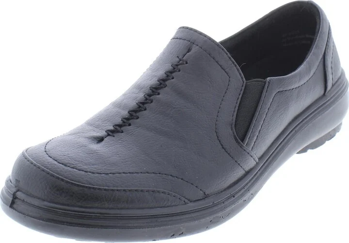 Ultimate Womens Faux Leather Flats Loafers