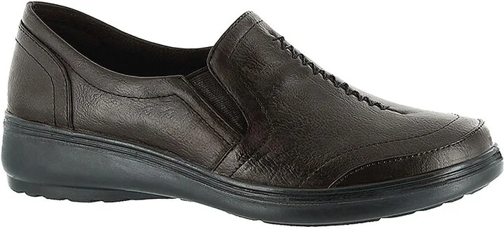 Ultimate Womens Faux Leather Padded Insole Loafers