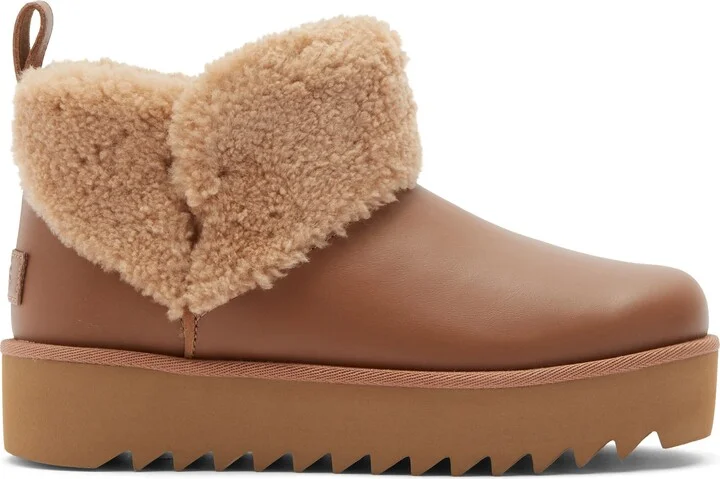 Ultra Mini Alina Curled Genuine Shearling Platform Boot - Image 10