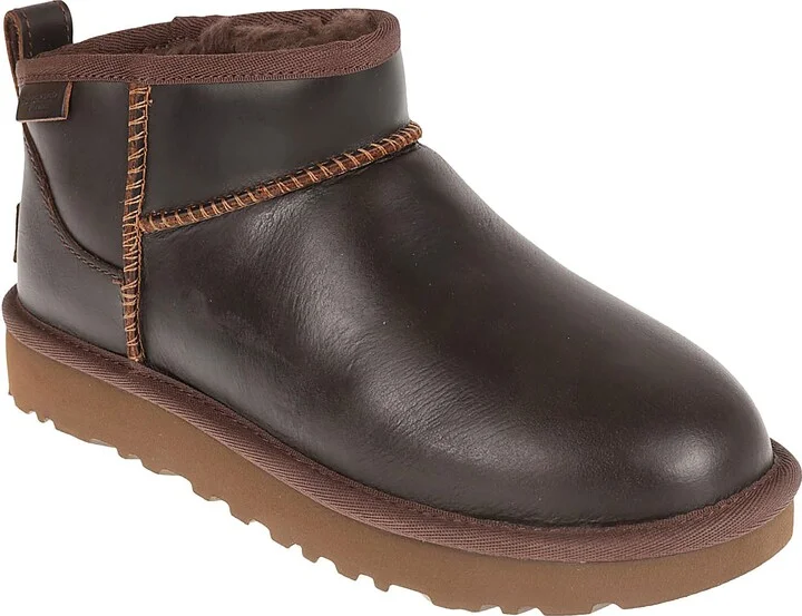 Ultra Mini Leather Boots - Image 2