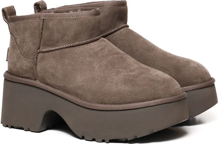 Ultra Mini New Heights Boots In Suede - Image 2