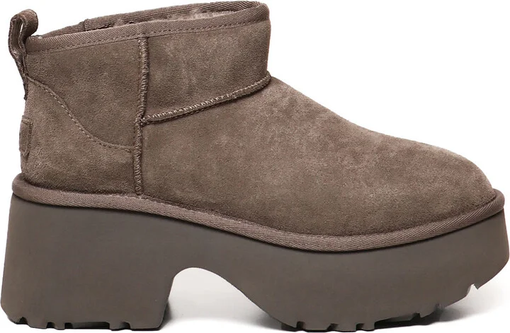 Ultra Mini New Heights Boots In Suede